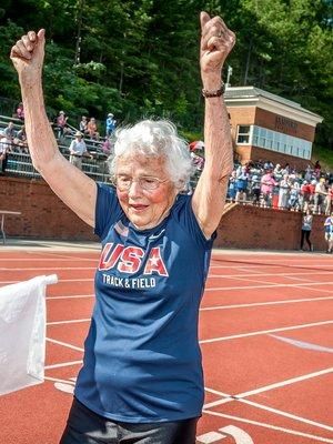 She’s 103 and Just Ran the 100-Meter Dash. Her Life Advice? ‘Look for Magic Moments’