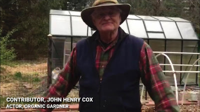 Contributor, John Henry Cox, Actor, Organic Gardener